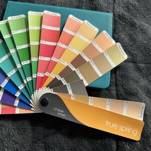 True Spring Color Swatch Book
